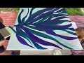 Try this new easy foliage art technique #artwork