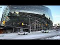 Ottawa Canada 🇨🇦 Winter Walk Feb 2024 Around Downtown in 4K UHD (HDR) 60 fps