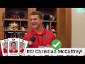 49ers Face Swaps: Players Try and Guess this Mashup of Brock Purdy and Christian McCaffrey