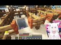 【Minecraftフブ鯖】1時間。朝活の青ウーパールーパー【ホロライブ/白上フブキ】