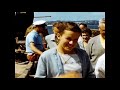 Early 1950's English Caravan Holiday in Wales - 8mm Found Footage - LOTS of English Vintage Cars