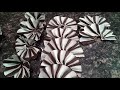 How To Make New Style Chocolate Flowers White And Black Chocolate Garnishing Flowers