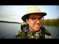 7 Days Camping in Algonquin | Brook Trout Fishing in a Bushwhack Lake