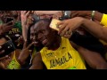 Usain Bolt wins third Olympic 200m gold