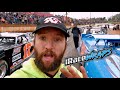 Foot Work on Kenny Collins - 3-1-20 Cherokee Speedway - In-Car Camera