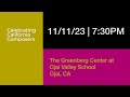 Join us on November 11 or Creative Lab: Celebrating California Composers
