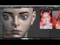 Blender 3D Character Sculpting girl 02