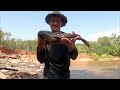 Fishing the Ruins of an Old Spillway