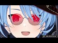 Sui-chan reveals her new outfit and turns her eyes red【Hololive/Eng sub/Hoshimachi Suisei】