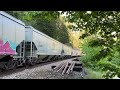 KCSM Grey Ghost DPU!!!! CPKC 302 (Grain Train) @ Yale BC Canada 11MAY24 CP AC4400CWM 8123 Leading