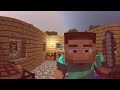 Zombie Life - 360° Minecraft Animation [VR] 4K Video