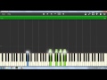 Coldplay - U.F.O. (Synthesia / Piano Tutorial)