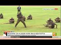 Kenya Army special operations brigade showcase their combative skills at Ulinzi Sports Complex