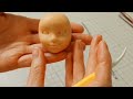 HOW TO MAKE A FONDANT DOLL FACE -Part-1
