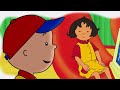Caillou Makes Pizza for Dinner | Caillou Compilations