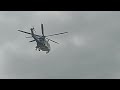 New Jersey State police chopper 9 taking off from a landing zone for a school event