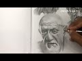 Portrait drawing process | step by step Breaking Bad characters