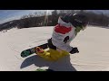Snowboarding in Vermont #2! - Gopro 2 and Gopro 3 (Two Perspectives)