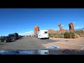 Complete Scenic Drive Through Arches National Park