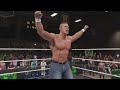 Winning a Match as Every john Cena in WWE2K23 Part 1