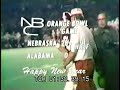1972 Orange Bowl #2 Alabama vs #1 Nebraska No Huddle