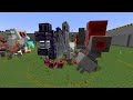 VILLAGERS & SNOW GOLEMS vs PILLAGERS & BLAZES