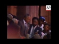 The Release Of Nelson Mandela After 27 Years In Prison (B)