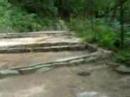 Climb up Ancient walk way through forest