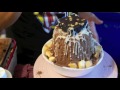 Bangkok Street Food - MEGA CHOCOLATE Ice Cream Sundae