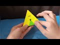 How to solve a pyraminx! (Using a beginner method invented(discovered if you found it too)by me)