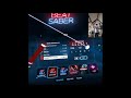 Beat Saber challenge day 2 {unlimited power} one saber expert