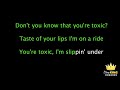 Britney Spears - Toxic (Karaoke Version)