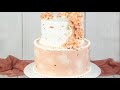 Simple DIY Floral Whipped Cream Cake Tutorial