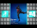 Top 100 MOST Popular Fortnite Dances & Emotes