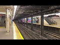 MTA NYC Subway Kawasaki R211 A & C Train Action In Manhattan & Brooklyn (2/14/24)