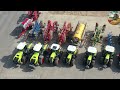 CLAAS XERION 5000 Tractor High Speed ​​Disking Masterpiece of Modern Agricultural Technology