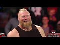 Brock Lesnar return at Raw XXX for face to face Bobby Lashley before Royal Rumble match