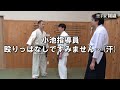 How to learn to hit【Keiburyuu Aikitaijutsu】Amemiya Sensei