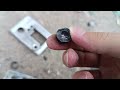 Destroying the Kinpo DS131 camera (hammer test)