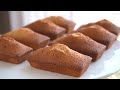 Financier recipe｜siZning