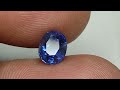 HQ Natural Royal Blue Sapphire Srilanka 1.4ct BIGLAB Top Crystal Full Luster Hot Color Body Kaca Top