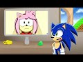 TAILS IS LOOKIN KINDA SUS! Sonic Reacts   There's Something About Amy by mashed