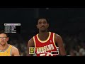 NBA 2K | Classic Teams | Houston Rockets '86 vs Los Angeles Lakers '87