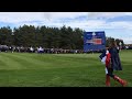 Ryder Cup 2014 Fourballs at Hole 13