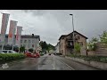 Rainy Spring Road Trip | Wetzikon to Uster • Driving in Zurich Region Switzerland 🇨🇭 [4K]