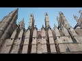 Walking in PALMA de MALLORCA Spain on a winter evening 4K 60fps