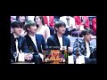 BTS' reaction to 'very nice' by seventeen. Rm and v vibing and jungkook's smirk tho😏