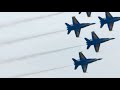 Blue Angels Wings Over Houston 2018 (up close & good audio)