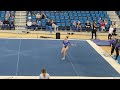 Alex Irvine Floor at 2024 Meet the Bruins