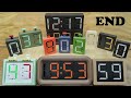 7 Segment Counter Tutorial, 3D Printed, STL Files Link